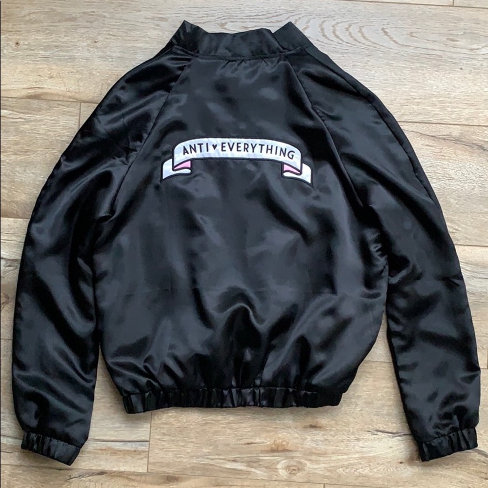 Satin Black jacket